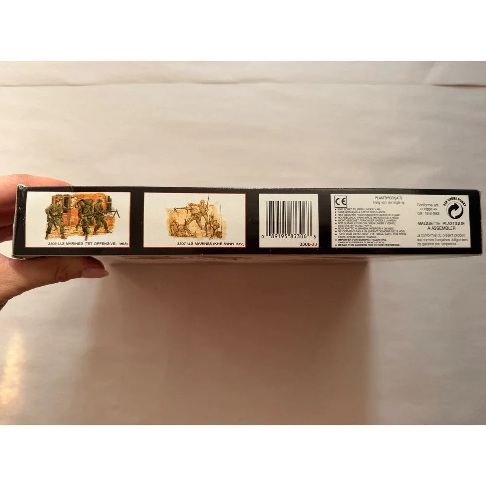 Dragon 3306 MACV-SOG 1/35 'Nam' Series Military Figures Model Kit Open Box